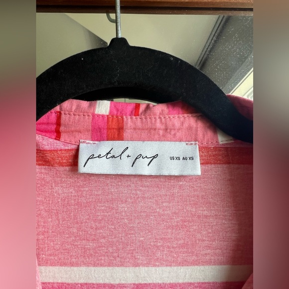 Women's Addie Tie Waist Romper XS - Picture 4 of 4